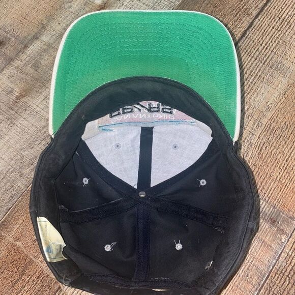 Vintage 90's AJD San Antonio Spurs Black NBA Retro Snapback Hat - Picture 4 of 7